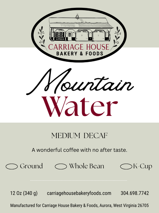 H. Mountain Water - Medium Decaf (Bagged Coffee)