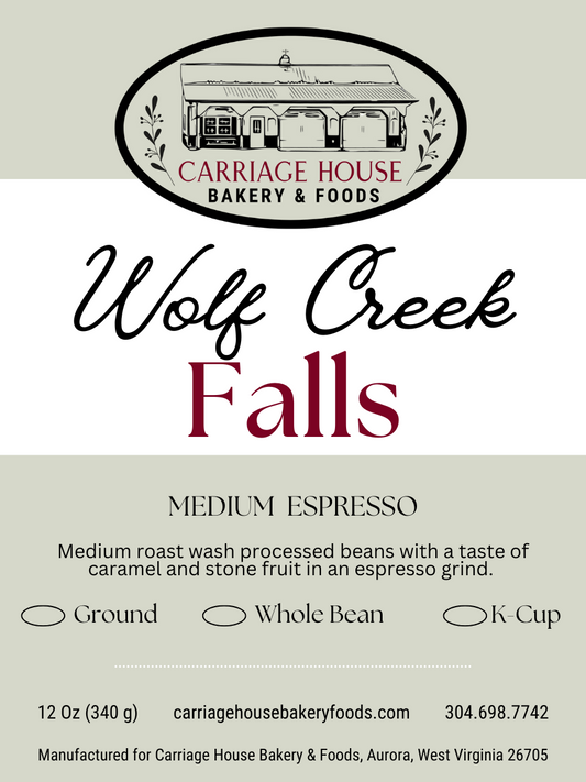 J. Wolf Creek Falls - Medium Espresso (Bagged Coffee)