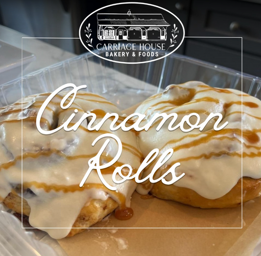 A. Carriage House Cinnamon Rolls with Caramel Icing One Dozen